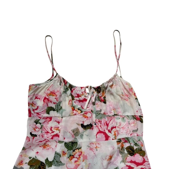 Favorite Daughter The One That Got Away Collection Midi Floral Slip Dress Sz 8 - Picture 5 of 7